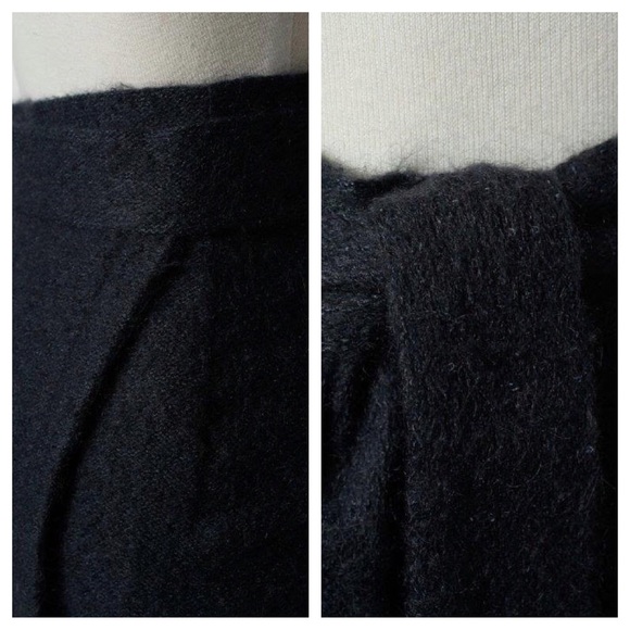 [SOLD] MaxMara Mohair Double Wrap Sarong Skirt - Picture 4 of 4