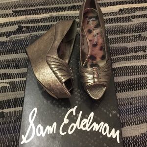 Sam Edelman Wynonna- wedge New! sz 7