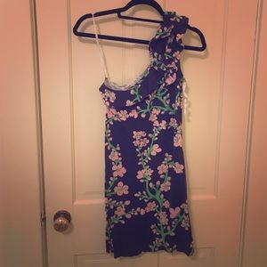 Lilly Pulitzer one shoulder dress
