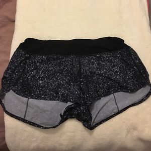 Lululemon speed shorts