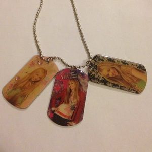 Disney charms necklace