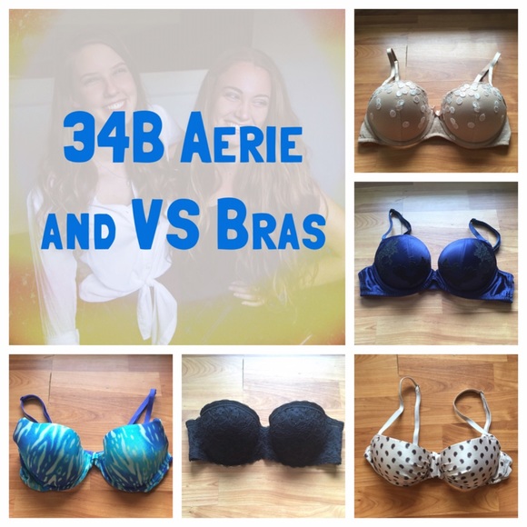 5 Aerie & VS bras bundle - Picture 1 of 3