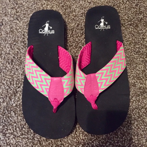 Corkys flip flops