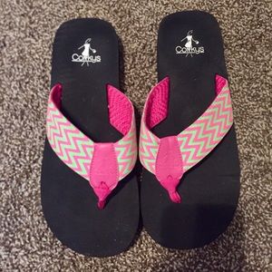 Corkys flip flops
