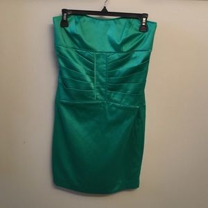 Bebe Satin Dress New with Tags