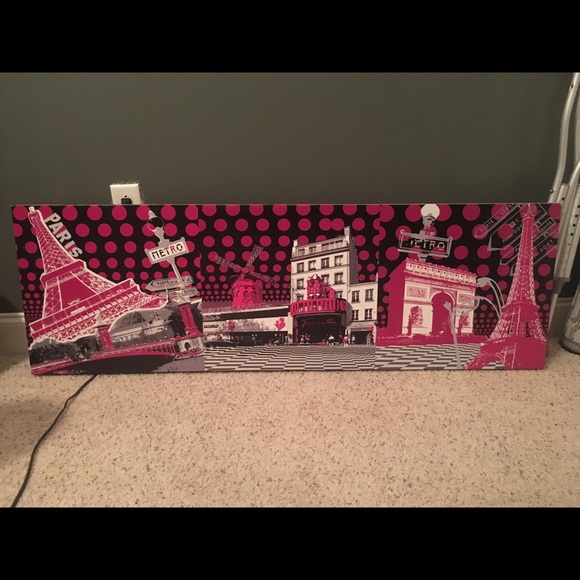Paris wall canvas