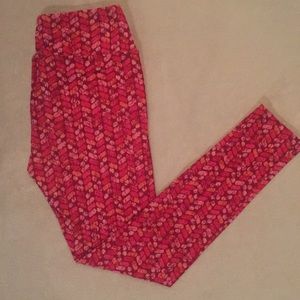 LuLaRoe Printed OS Leggings