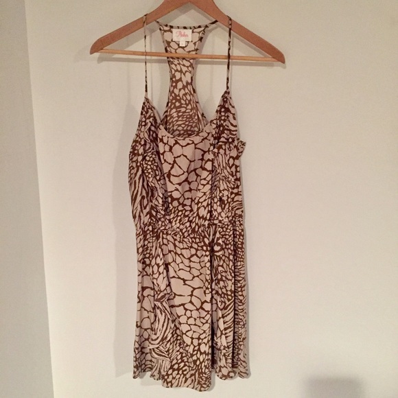 Parker racerback silk dress size S