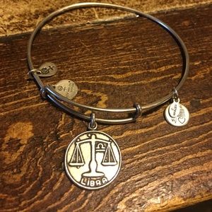 Alex and Ani Silver Libra  bangle