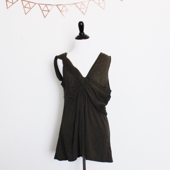 {Anthropologie} | Twist & Flounce Tank