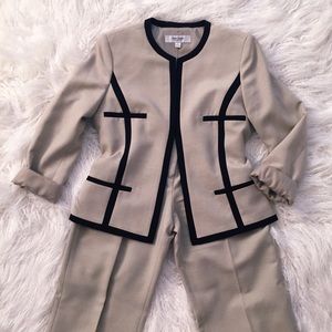 Khacki & Black Paintsuit Set