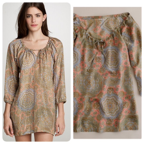 NWT J. Crew Silk Tunic Size XS - Picture 3 of 5