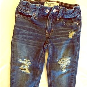 Abercrombie kids Girlfriend jeans size 3/4