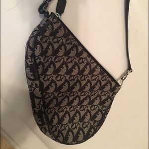 Christian Dior Pouchette Saddle Purse Bag