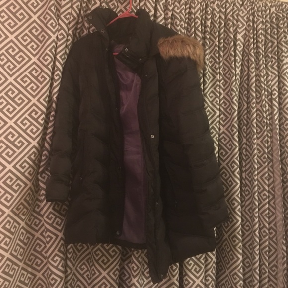 Black winter jacket