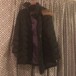 Black winter jacket