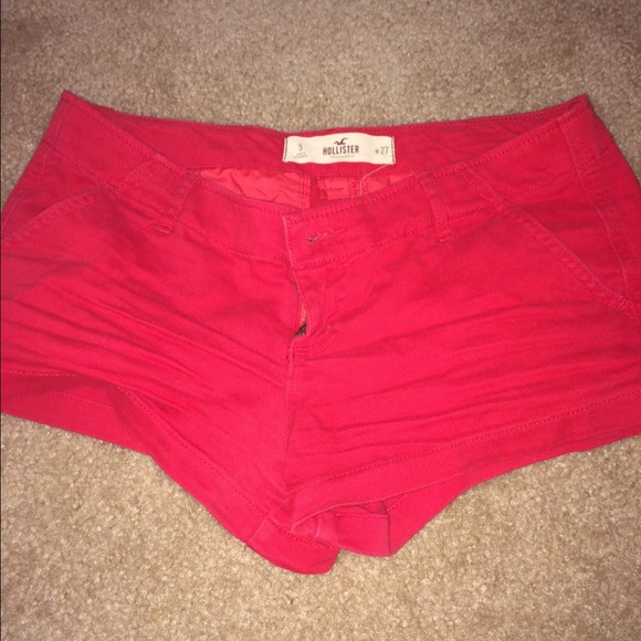 Red Hollister Shorts