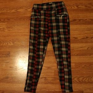 Plaid pants