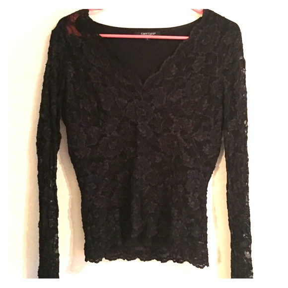 Lace Long Sleeve Top