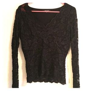 Lace Long Sleeve Top
