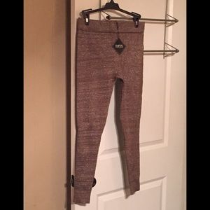 ZaFul Dark Bronze Shimmer Stretch Pants