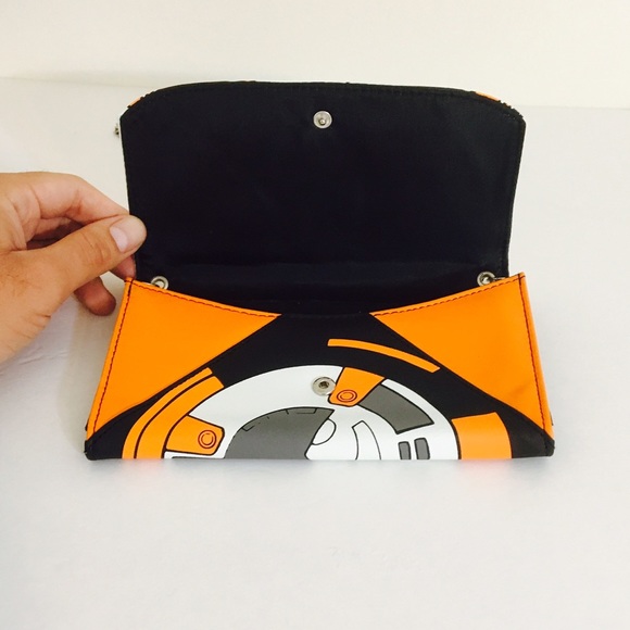 Star Wars BB8 Envelope Wallet with 48" Chain - Picture 3 of 4