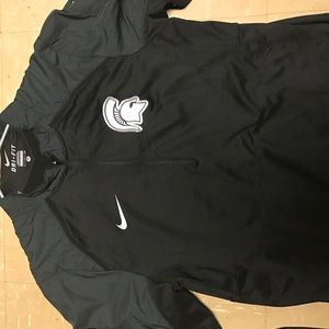 Michigan state quarter zip up fleece long sleeve