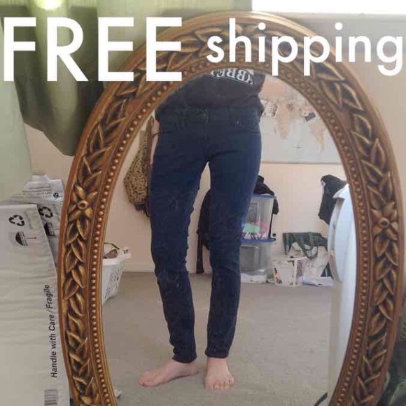 Size 4 Dark Blue Old Navy Jeans
