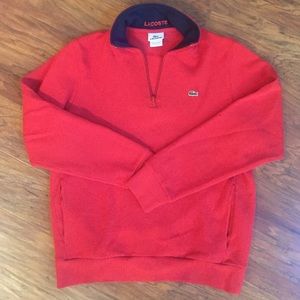 Lacoste Men's Sweater in Red