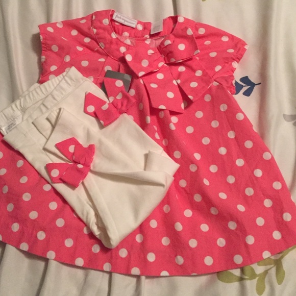 🎀Pink polka dot set🎀