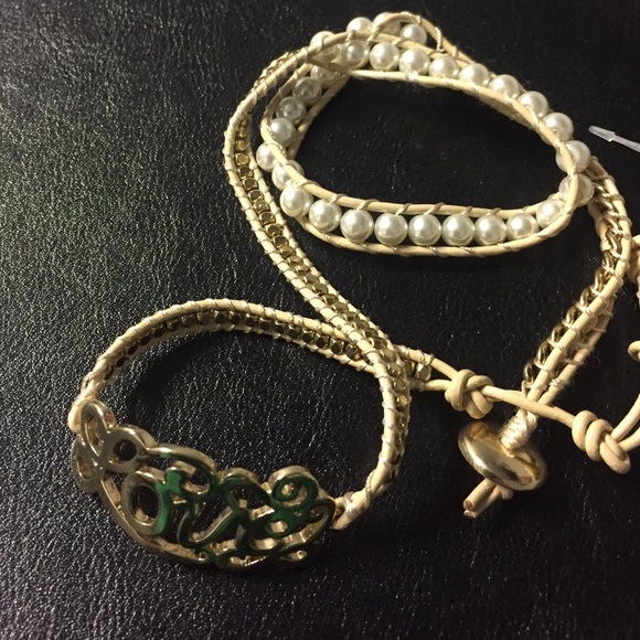 Wrap bracelet.. with Love 💜