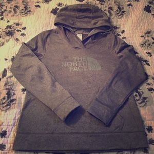 North Face hooded sweatshirt