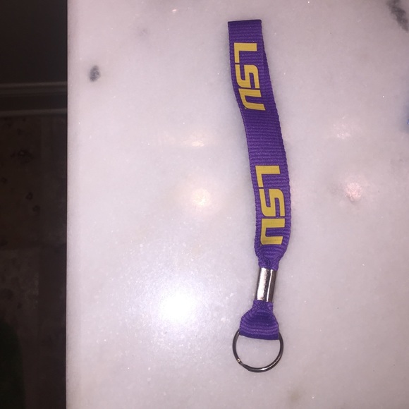 LSU keychain holder