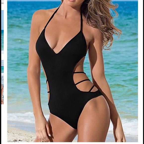 Black monokini never worn!