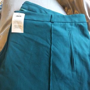 ASOS Teal Slacks BNWT UK 24 / US 20