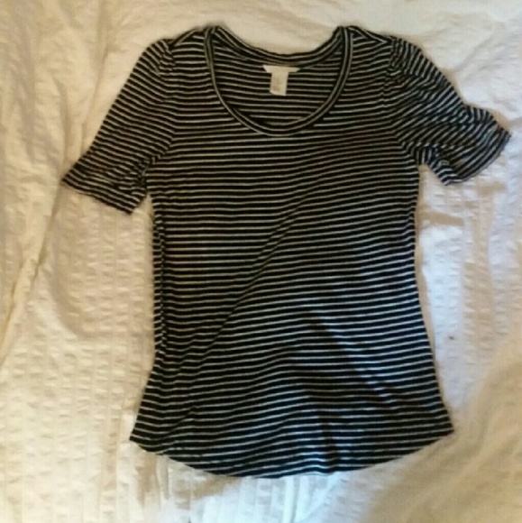 HM SOFT COTTON STRIPPED TEE