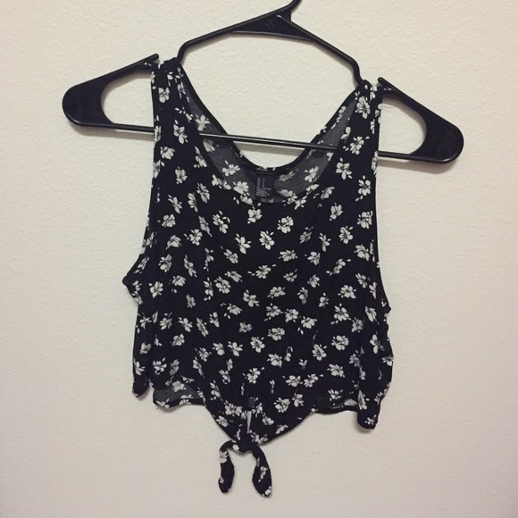 Floral tank top