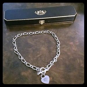 Juicy Couture silver necklace