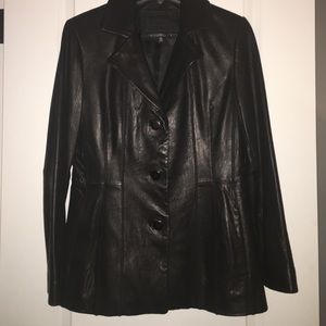 A anti New York Leather Jacket