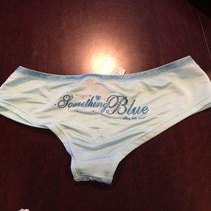 Victoria's Secret "Something Blue" Bridal Panties