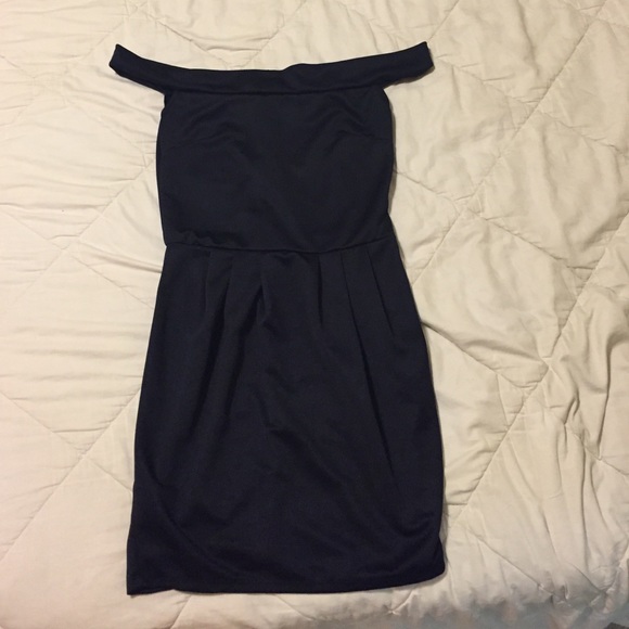 Dark blue dress