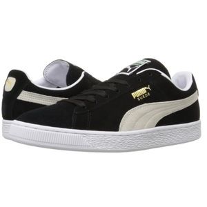 Men's Classic Black Suede Puma