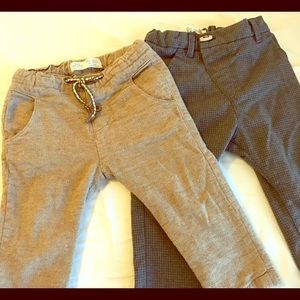 Zara kids baby boys pants, set of 2