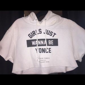 The laundry room cropped sweater