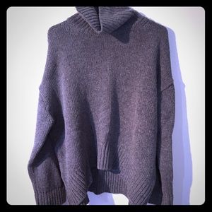 Oversized Turtleneck Sweater