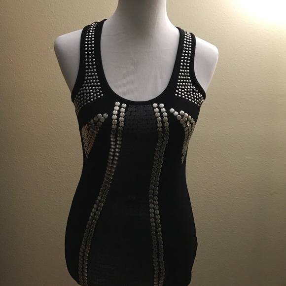Black Racerback Tank