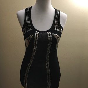Black Racerback Tank