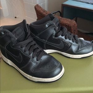 Nike Black Glitter Dunk Hi