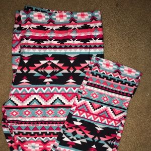 Butter Butts geometric leggings