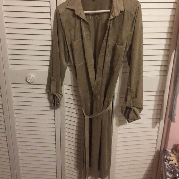 YEEZY INSPIRED SUPER SUEDE DRESS